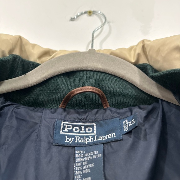 Mens VINTAGE Polo Ralph Lauren Puffer Jacket - Picture 10 of 13